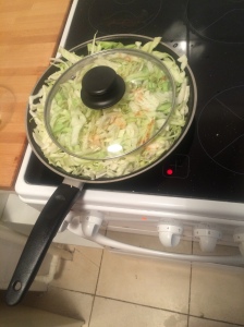 Cabbage cooking